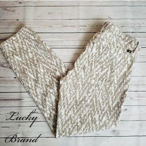 Tan and Grey Lucky Brand Jeans